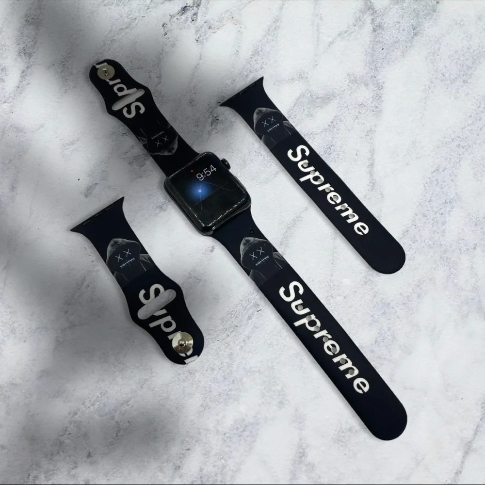 Watchband for Apple Watch Hype Cool Super Design in Black
